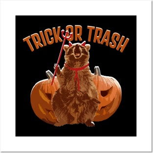 trick or trash Posters and Art